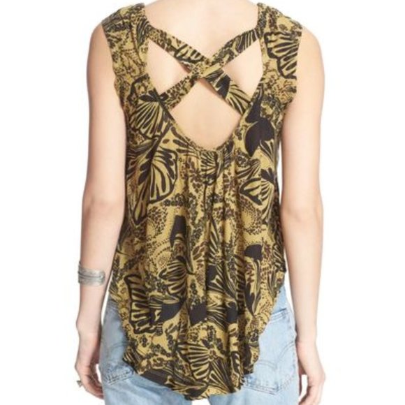Free People 'Sugar Cane' Crisscross Tank - Picture 2 of 8